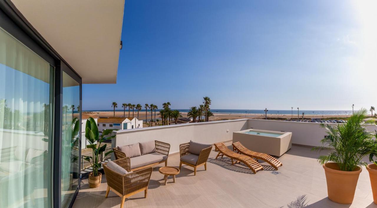 Hotel Apartamentos Hamus Conil De La Frontera Buitenkant foto