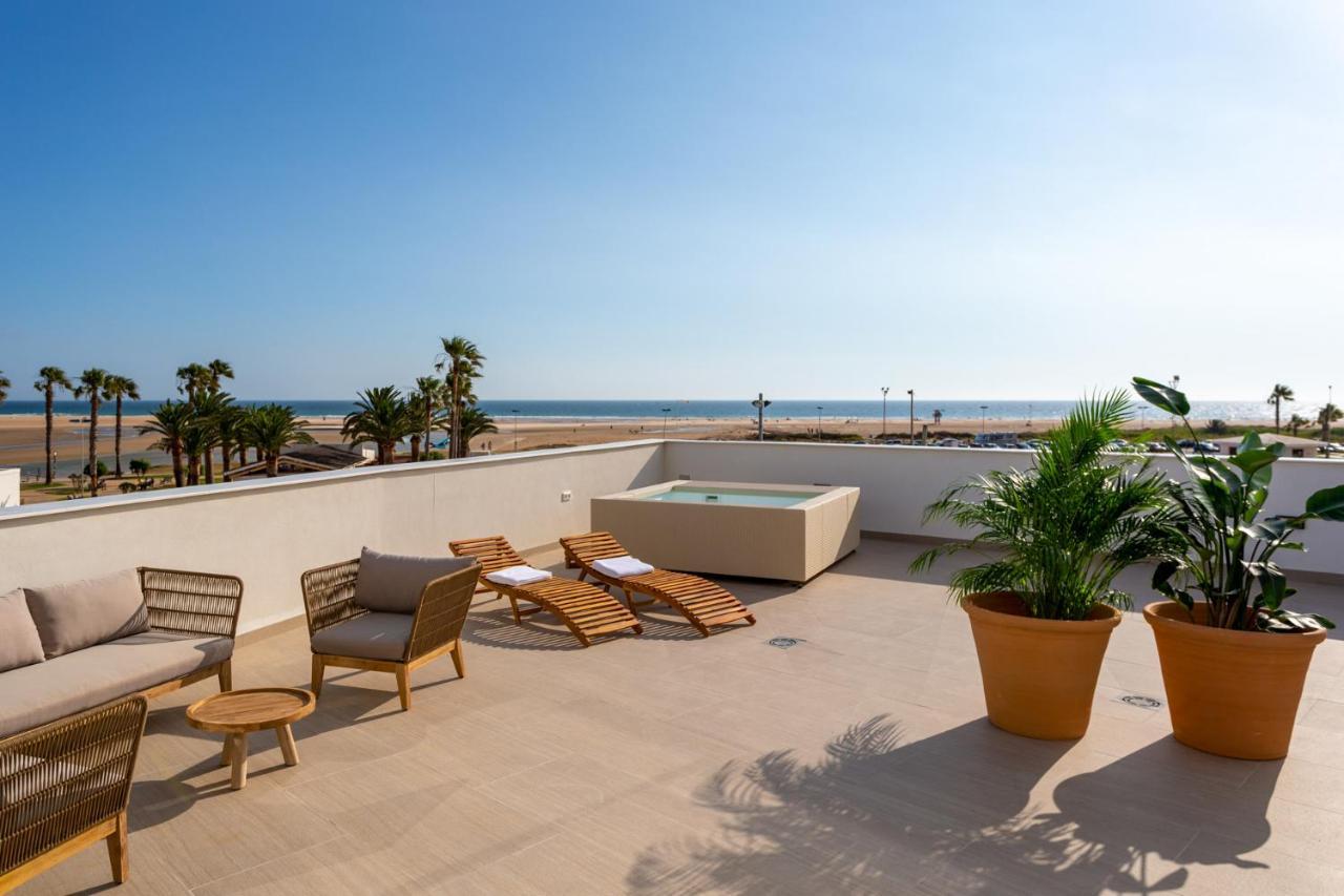 Hotel Apartamentos Hamus Conil De La Frontera Buitenkant foto